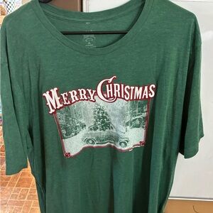 Green Merry Christmas T-Shirt
